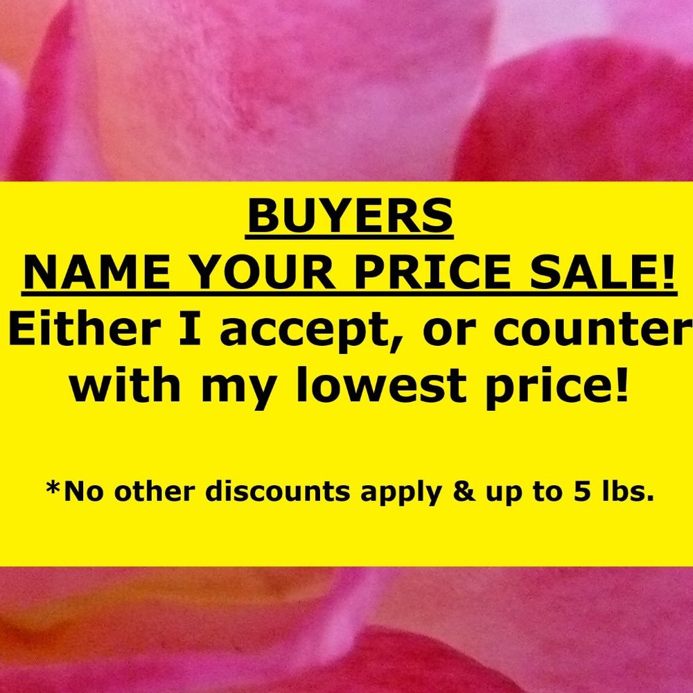 Name Your Price Sale! Many Items Reduced! Will Counter w/Lowest Accepted!
